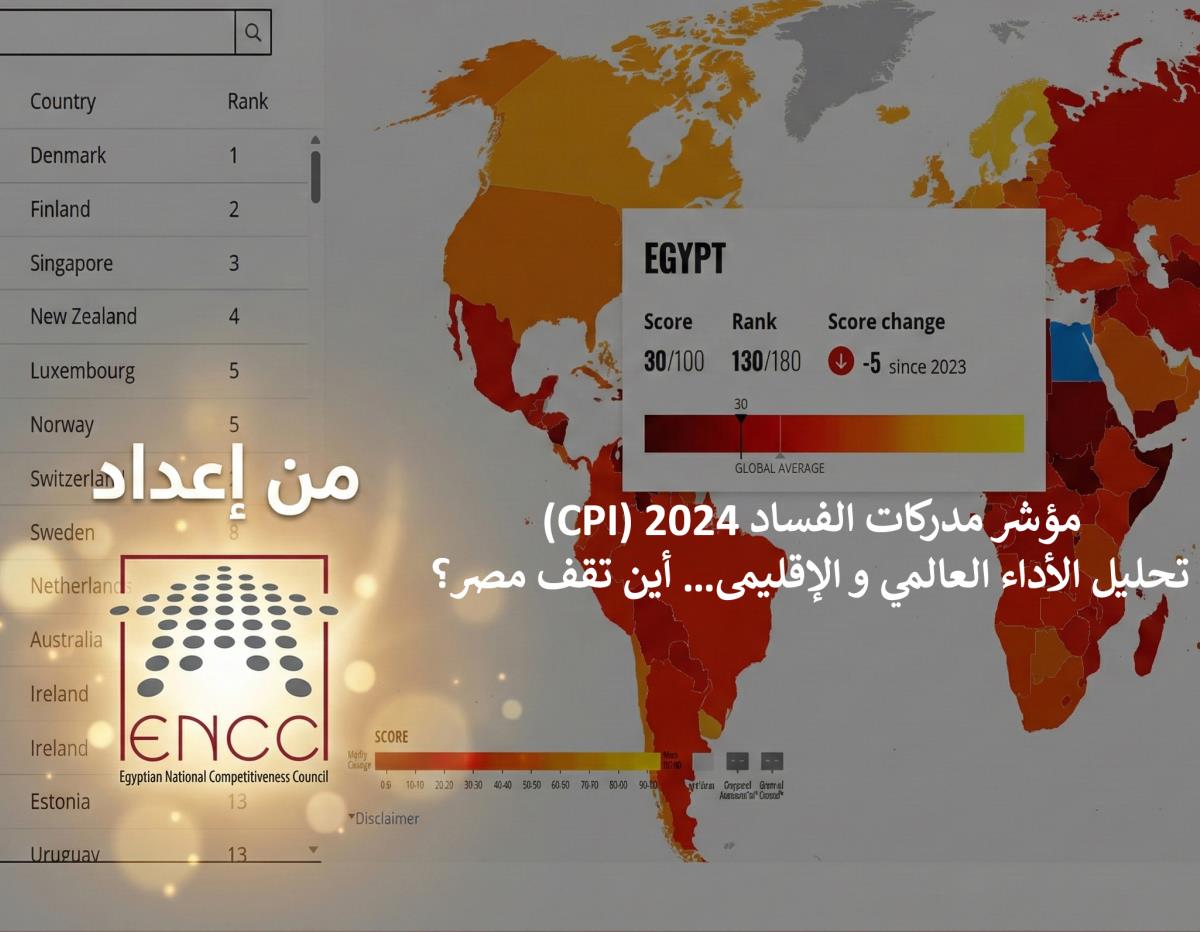 مؤشر مدركات الفساد 2024 (CPI): تحليل الأداء العالمي و الإقليمى… أين تقف مصر؟